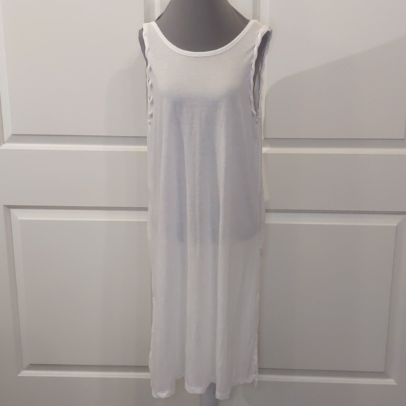 Primark white sleeveless dress